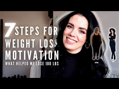 Steps for weight loss motivation to lose 180 lbs with healthy habits