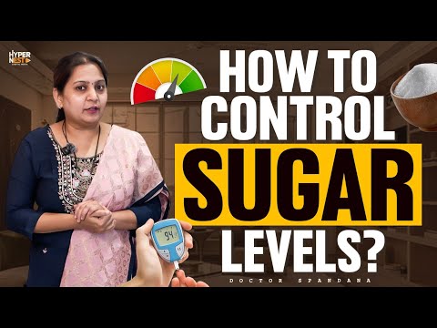 Doctor Spandana explaining how to control blood sugar levels naturally