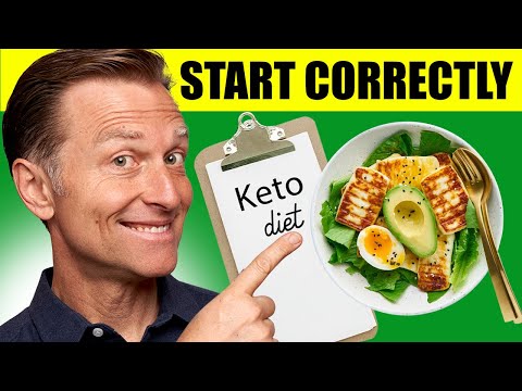 Healthy keto-friendly foods for starting the ketogenic diet correctly.