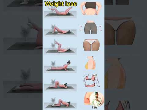 Woman doing home workout exercises for weight loss without equipment in living room