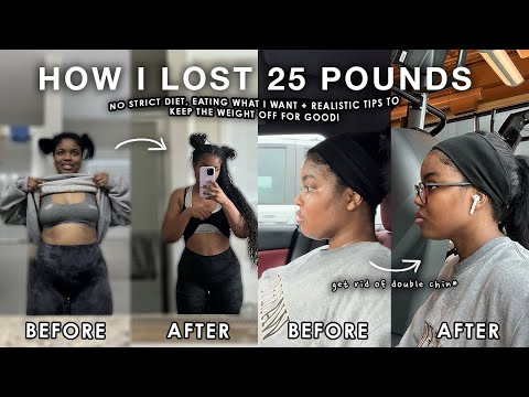 before and after weight loss transformation showing 25 lbs fat loss in 3 months