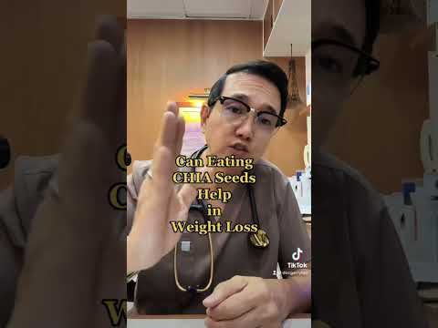 Chia seeds soaked in water for weight loss and digestion support