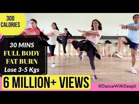 DWD#60 | 30mins DAILY FULLY BODY Dance Workout | Easy Exercise to Lose weight 3-5kgs 23 aoQrCsOenJY