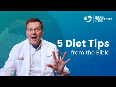 Learn 5 Bible tips for Christian weight loss with Dr. James Marcum. Combine faith, healthy habits, and discipline to achieve sustainable weight management.
