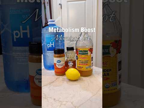 lemon apple cider vinegar shot for fat loss and weight loss