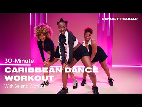 30-minute Caribbean cardio dance workout for full body fat burn