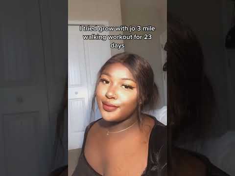 Trying Growwithjo for 23 Days and the results are WOW! See how home cardio and dance workouts helped with weight loss, belly fat burn.