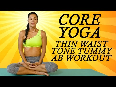 Beginner-friendly yoga workout with Sanela to strengthen abs, core, and reduce belly fat at home. Improve flexibility, burn fat, and achieve a flat tummy naturally.