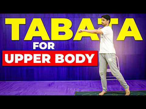 Upper body TABATA workout for fat loss by Saurabh Bothra Yoga